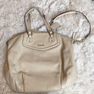 Off White Coach Handbag